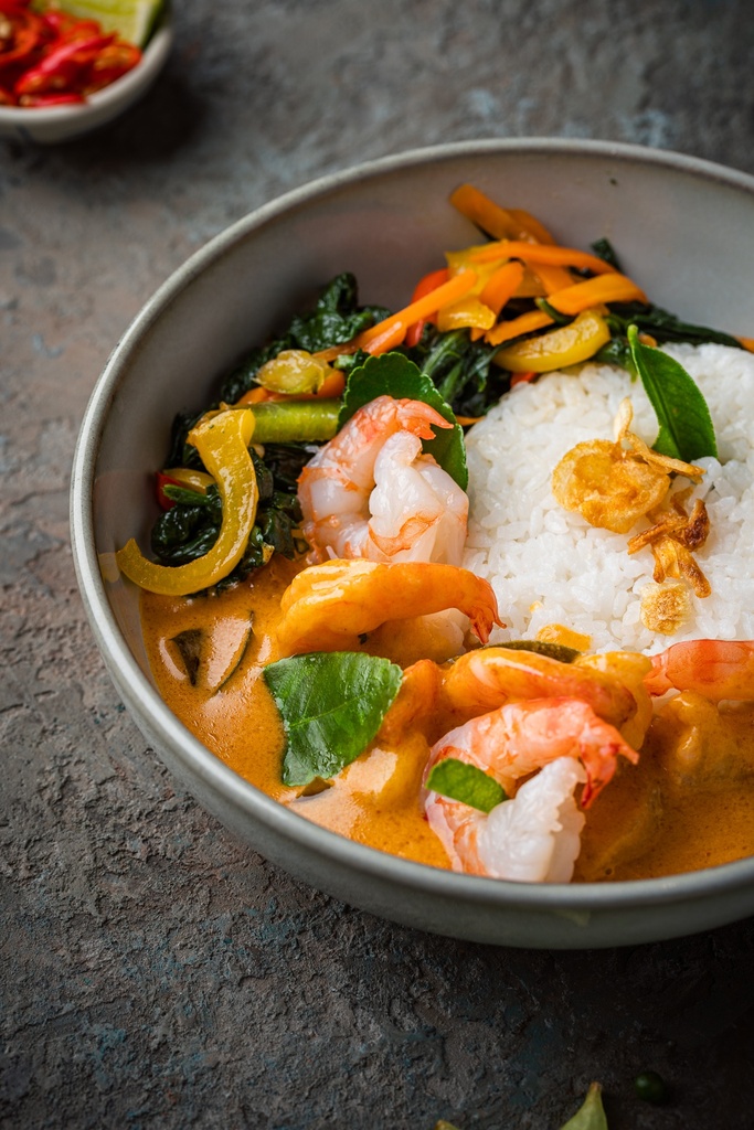 P/ CREVETTE PANANG CURRY PORTION
